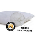 Kit 5 Travesseiros Antialérgico Fibra Siliconada Macio - SHOPORTOLEV