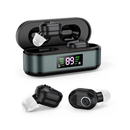 Mini Aparelho Amplificador Sonoro Pessoal Mini CIC Recarregável