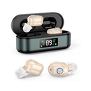 Mini Aparelho Amplificador Sonoro Pessoal Mini CIC Recarregável