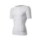 Camiseta Masculina de Compressão Slim com Modelagem Ajustada com mangas