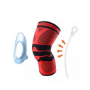 Joelheira de Compreensão Articulada Ortopédica Com Gel Anti Colisão - Ortolev Shop