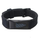 Pulseira Base Titânio de Energia Magnética Alivio de Dores Bio Silicone 7 em 1 - Ortolev Shop