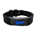 Pulseira Base Titânio de Energia Magnética Alivio de Dores Bio Silicone 7 em 1 - Ortolev Shop