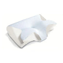 Travesseiro Cervical Ergonômico Memory Foam 2 em 1 | Suporte Anatômico para Descanso
