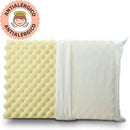 Travesseiro Duplo Massageador De Espuma Soft Firme - Ortolev Shop