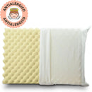 Travesseiro Duplo Massageador De Espuma Soft Firme - Ortolev Shop