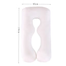 Travesseiro Almofada Para Gestante 100% Algodão Forma em "U" SoftComfort®
